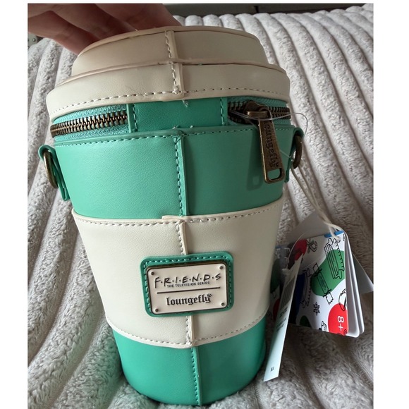 Loungefly Friends Central Perk Mini Backpack and Scented Coffee Cup Bag Set - Picture 8 of 10